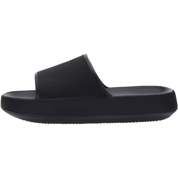 Women' Pillow House Slides Slippers Shower Sandals Cushioned Thick Sole - Picture 3 of 7